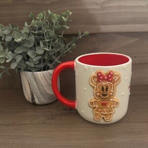 Disney Gingerbread Minnie Mouse Coffee Mug